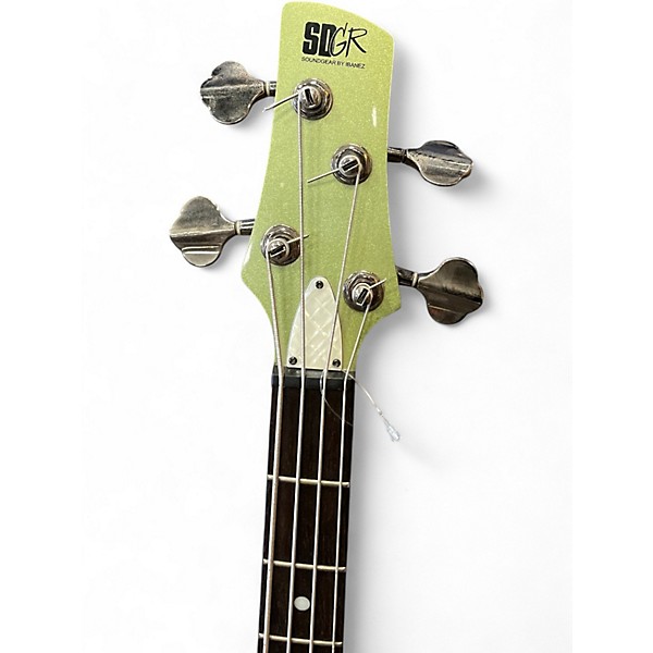 Used Ibanez SRX400 Sage Green Metallic Electric Bass Guitar
