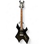 Used B.C. Rich Bronze Series Warlock Black Solid Body Electric Guitar thumbnail
