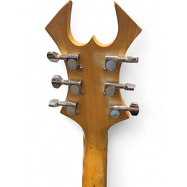 Used B.C. Rich Bronze Series Warlock Black Solid Body Electric Guitar