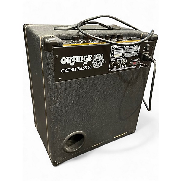 Used Orange Amplifiers Crush Bass 50 Bass Combo Amp