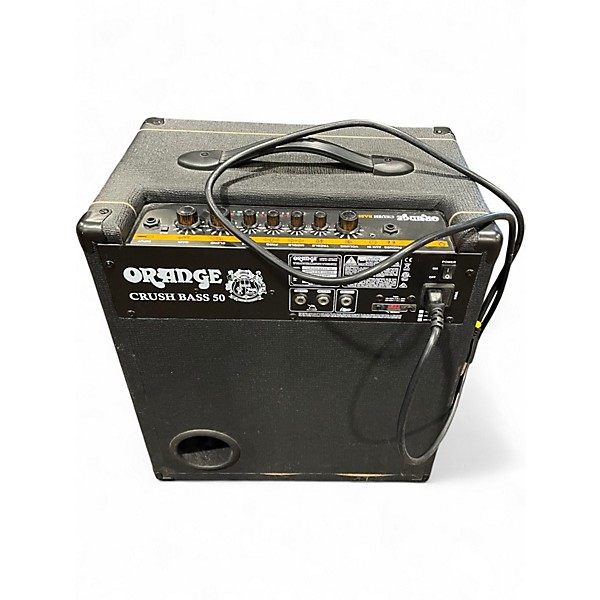 Used Orange Amplifiers Crush Bass 50 Bass Combo Amp
