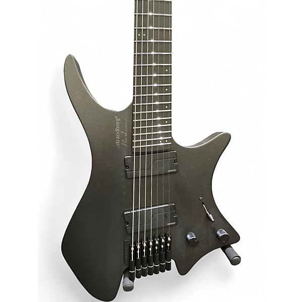 Used strandberg Boden Metal 7 Black Solid Body Electric Guitar