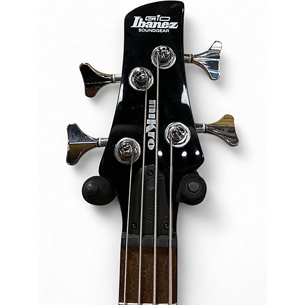 Used Ibanez GSRM20 Mikro Short Scale Black Electric Bass Guitar