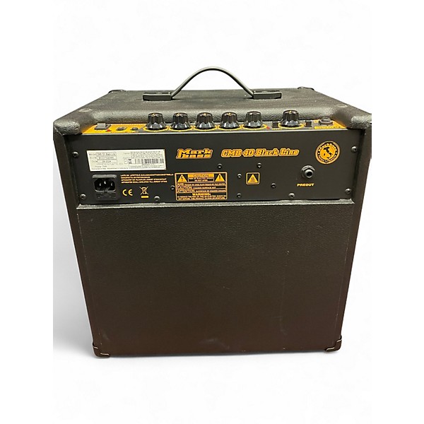 Used Markbass CMB101 BLACK LINE Bass Combo Amp