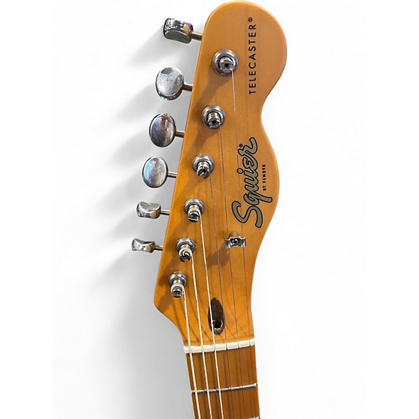 Used Squier 40TH ANNIVERSARY TELECASTER MOCHA Solid Body Electric Guitar