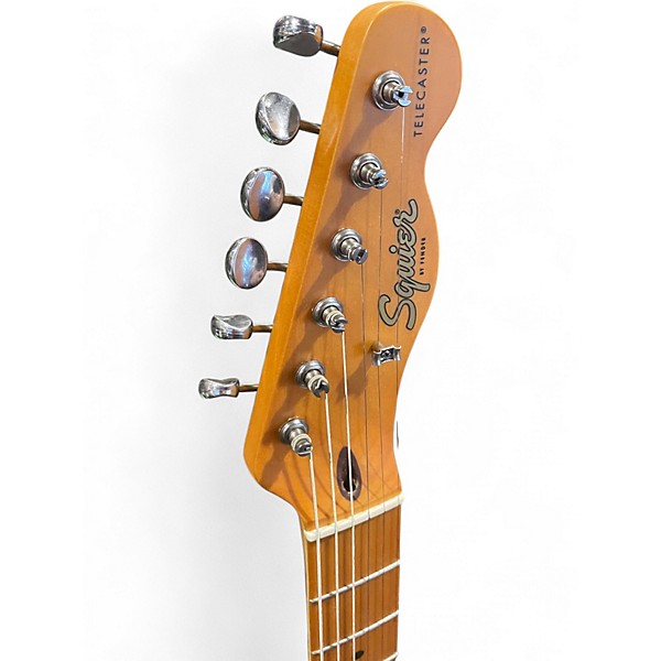 Used Squier 40TH ANNIVERSARY TELECASTER MOCHA Solid Body Electric Guitar