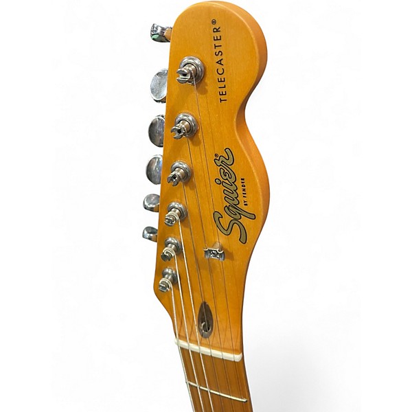 Used Squier 40TH ANNIVERSARY TELECASTER MOCHA Solid Body Electric Guitar