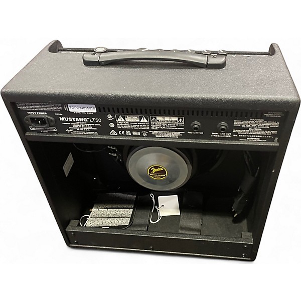 Used Fender Mustang LT50 50W 1x12 Guitar Combo Amp