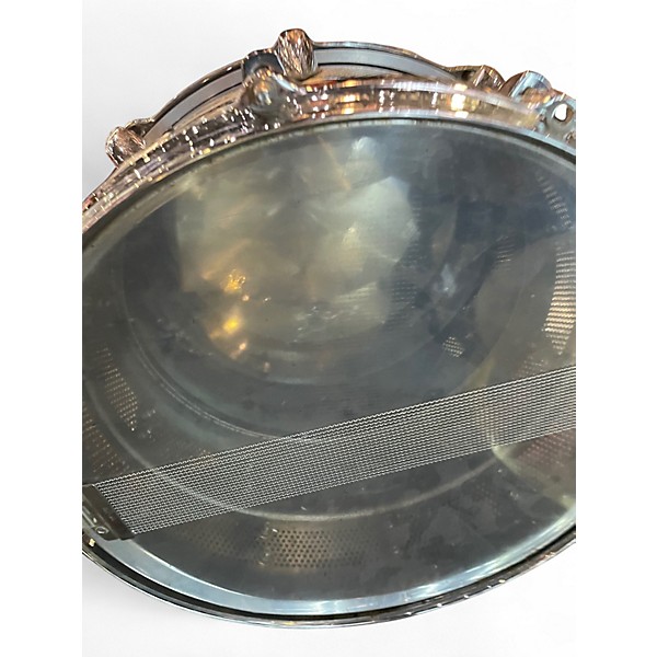 Used Orange County Drum & Percussion 7X14 Vented Steel Chrome Drum