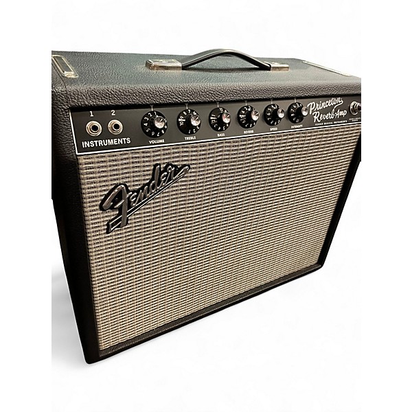 Used Fender 65 Princeton Reverb 1x10 15W Tube Guitar Combo Amp