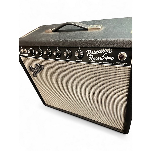 Used Fender 65 Princeton Reverb 1x10 15W Tube Guitar Combo Amp