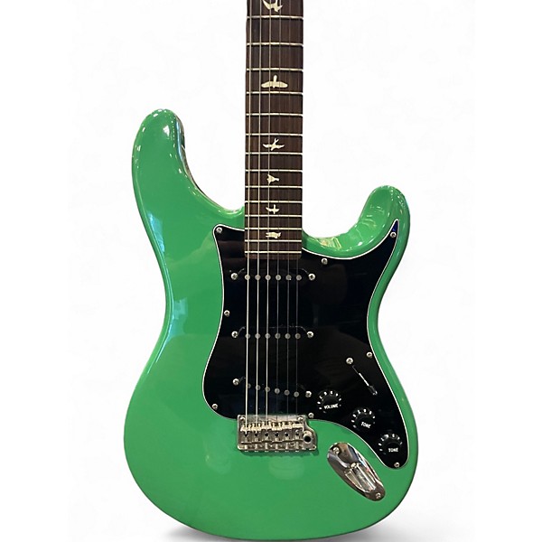 Used PRS SE Silver Sky EVERGREEN Solid Body Electric Guitar