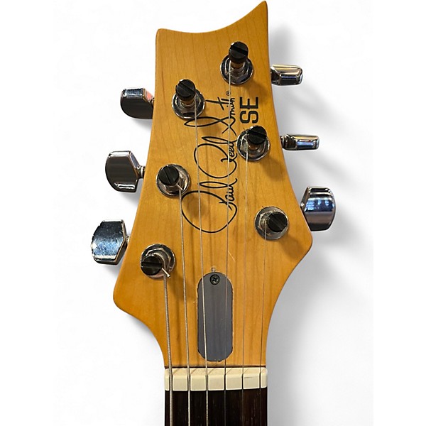 Used PRS SE Silver Sky EVERGREEN Solid Body Electric Guitar