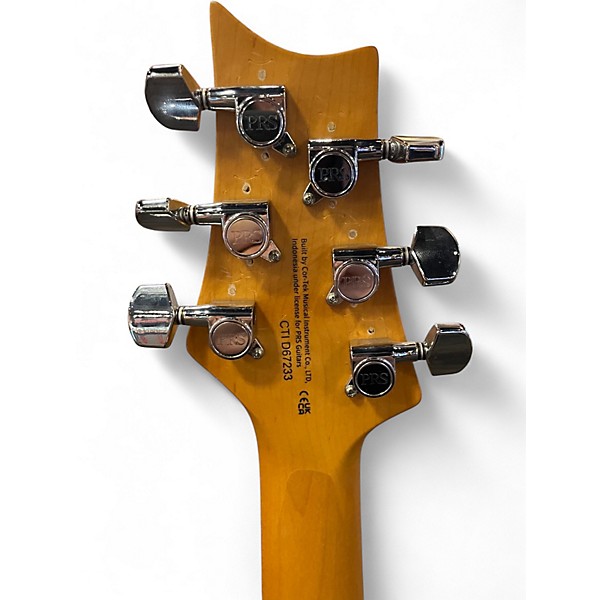 Used PRS SE Silver Sky EVERGREEN Solid Body Electric Guitar