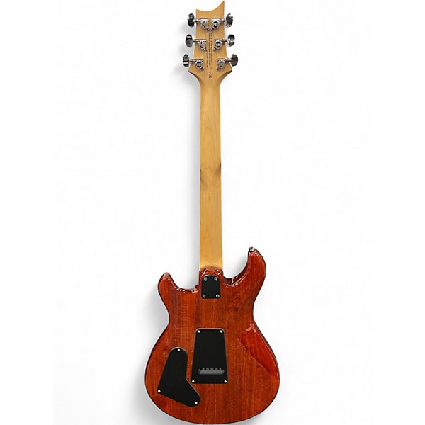 Used PRS SE Custom 22 Amber Solid Body Electric Guitar