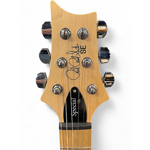 Used PRS SE Custom 22 Amber Solid Body Electric Guitar