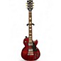 Used Gibson Les Paul Faded T Satin Red Solid Body Electric Guitar thumbnail