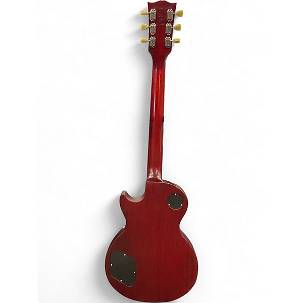 Used Gibson Les Paul Faded T Satin Red Solid Body Electric Guitar