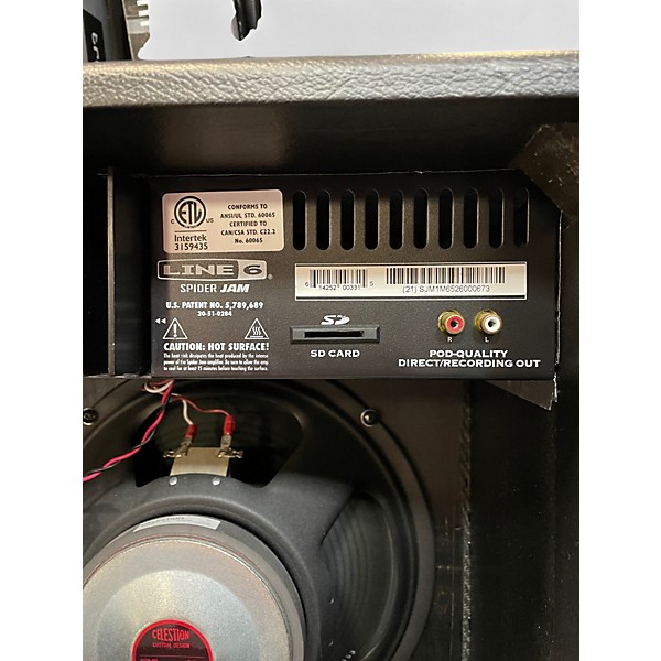 Used Line 6 Spider Jam 75W 1x12 Guitar Combo Amp