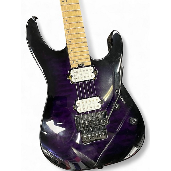 Used Charvel PRO MOD DK24 HH TRANS PURPLE BURST Solid Body Electric Guitar