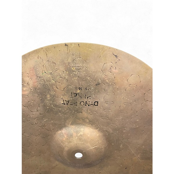 Used Zildjian 14in Z Custom Dyno Beat Hi Hat TOP Cymbal