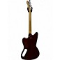 Used Harmony silhouette Burgundy Solid Body Electric Guitar