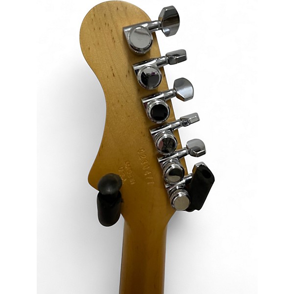 Used Harmony silhouette Burgundy Solid Body Electric Guitar