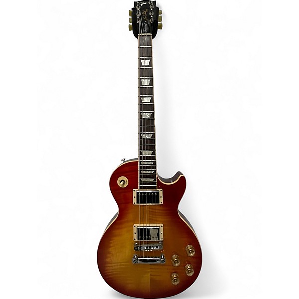 Used 2016 Gibson Les Paul Traditional Cherry Sunburst Solid Body Electric Guitar