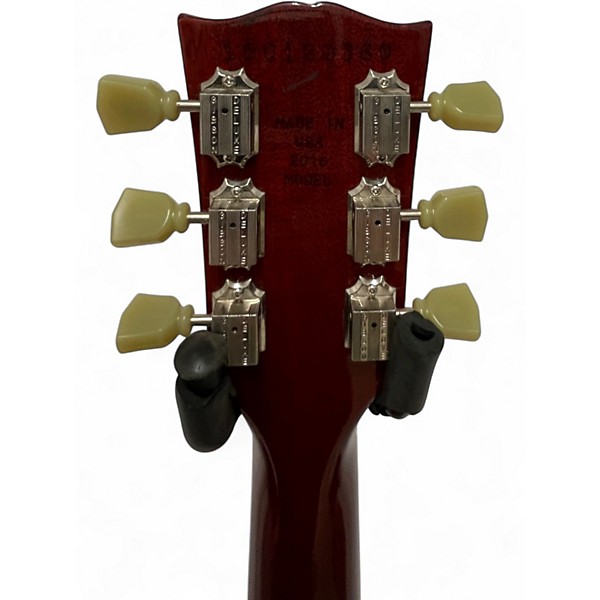 Used 2016 Gibson Les Paul Traditional Cherry Sunburst Solid Body Electric Guitar