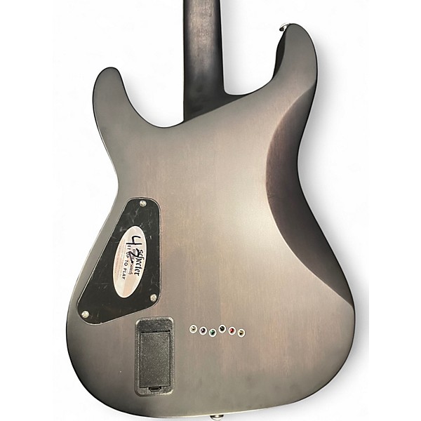 Used Schecter Guitar Research C1 Platinum Black Solid Body Electric Guitar