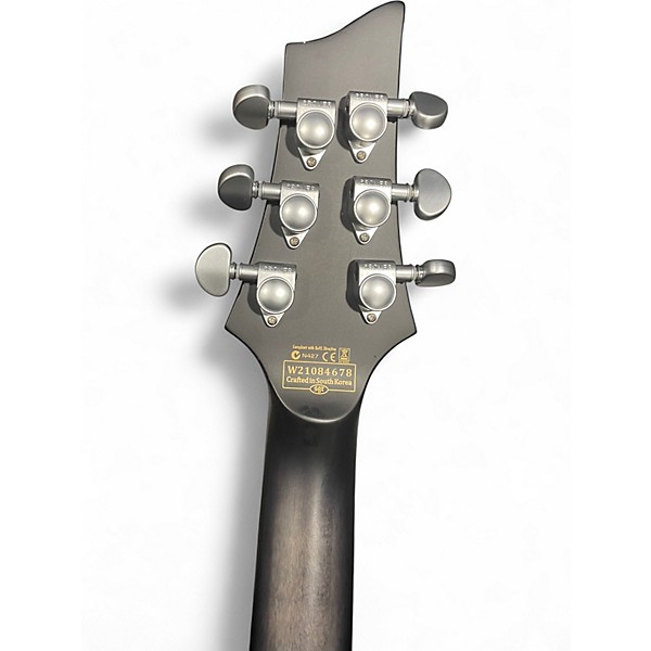 Used Schecter Guitar Research C1 Platinum Black Solid Body Electric Guitar