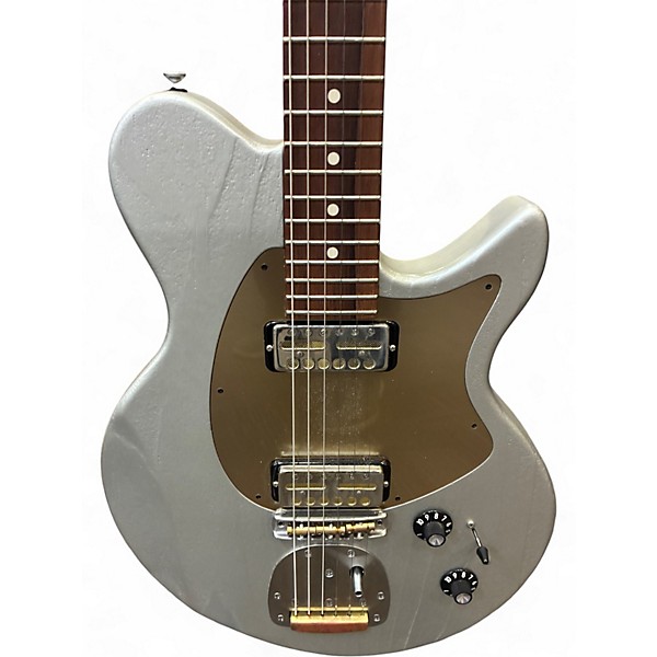 Used Eastman offset 63 indica silver Solid Body Electric Guitar