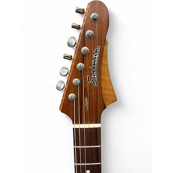 Used Eastman offset 63 indica silver Solid Body Electric Guitar