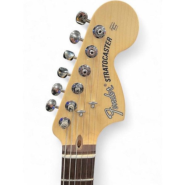 Used Fender American Performer Stratocaster HSS Aubergine Solid Body Electric Guitar