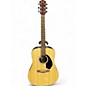 Used Fender CD60 Dreadnought NATURAL Acoustic Guitar thumbnail