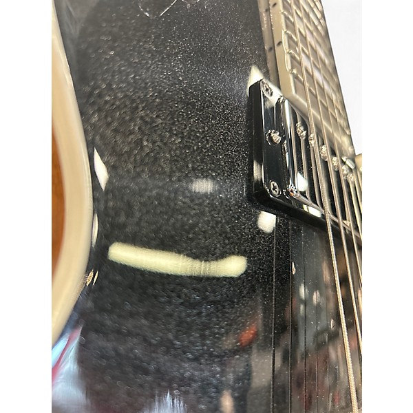 Used Gibson Les Paul Modern Black Sparkle Solid Body Electric Guitar