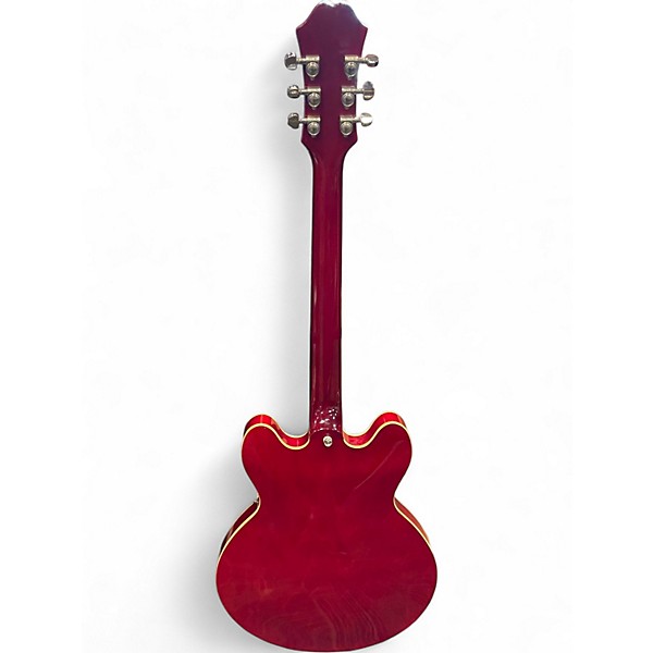 Used 2017 Epiphone Dot Cherry Hollow Body Electric Guitar