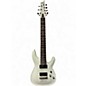 Used Schecter Guitar Research Demon 7 String Arctic White Solid Body Electric Guitar thumbnail