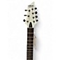 Used Schecter Guitar Research Demon 7 String Arctic White Solid Body Electric Guitar
