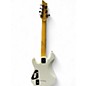 Used Schecter Guitar Research Demon 7 String Arctic White Solid Body Electric Guitar