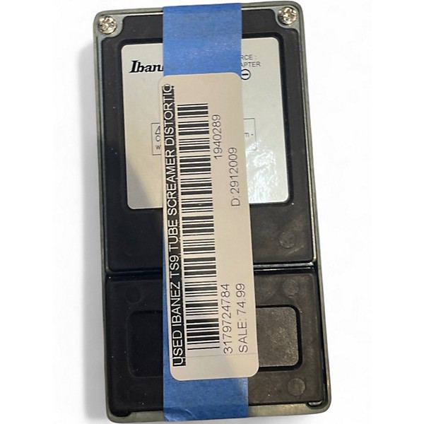 Used Ibanez TS9 Tube Screamer Distortion Effect Pedal