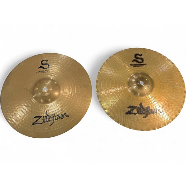 Used Zildjian 14in S Family Mastersound Hi-Hats Pair Cymbal