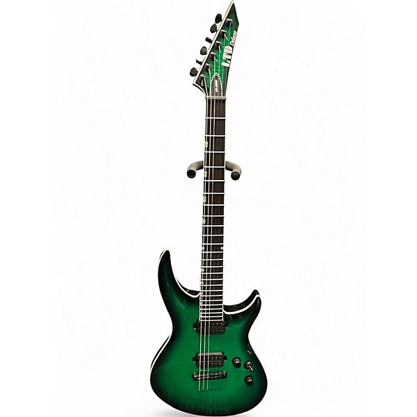 Used ESP LTD H3-1000 Emerald Burst Solid Body Electric Guitar