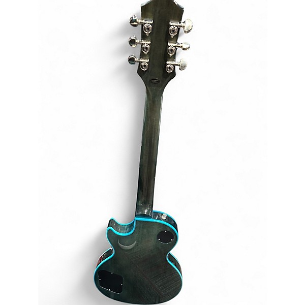 Used Epiphone Les Paul Custom Widow Indigo Solid Body Electric Guitar