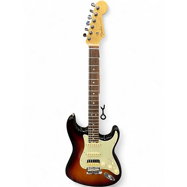 Used 2016 Fender American Elite Stratocaster HSS Shawbucker 2 Color Sunburst Solid Body Electric Guitar