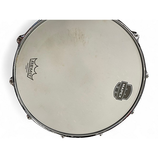 Used Mapex 14X5.5 Tomahawk Armory Snare Chrome Drum