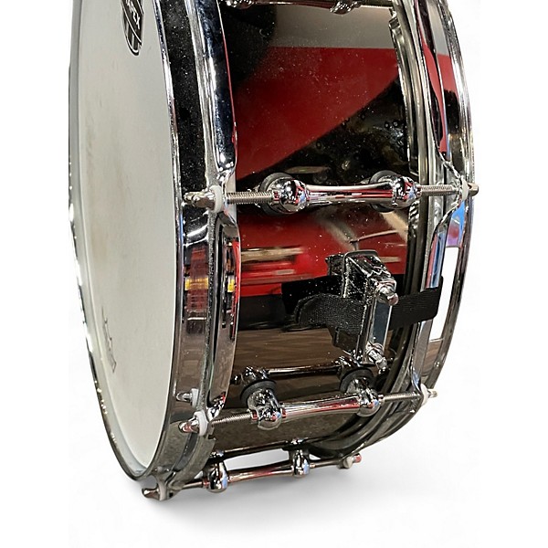 Used Mapex 14X5.5 Tomahawk Armory Snare Chrome Drum