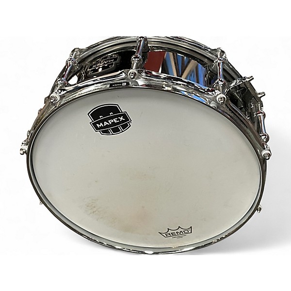 Used Mapex 14X5.5 Tomahawk Armory Snare Chrome Drum