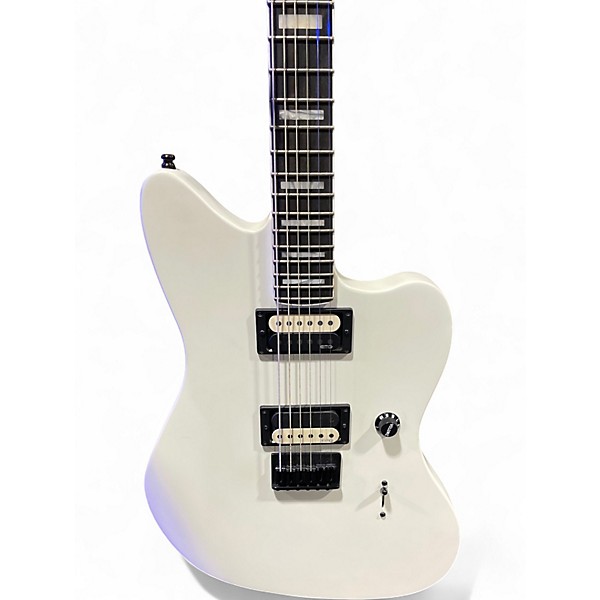 Used Fender jim root jazzmaster Classic White Solid Body Electric Guitar