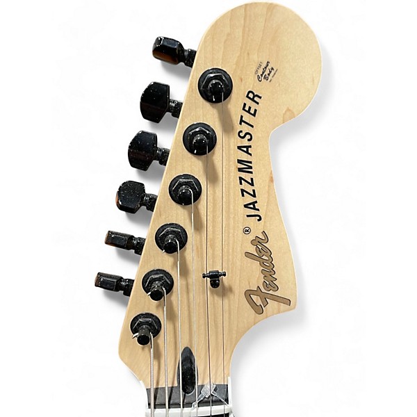 Used Fender jim root jazzmaster Classic White Solid Body Electric Guitar